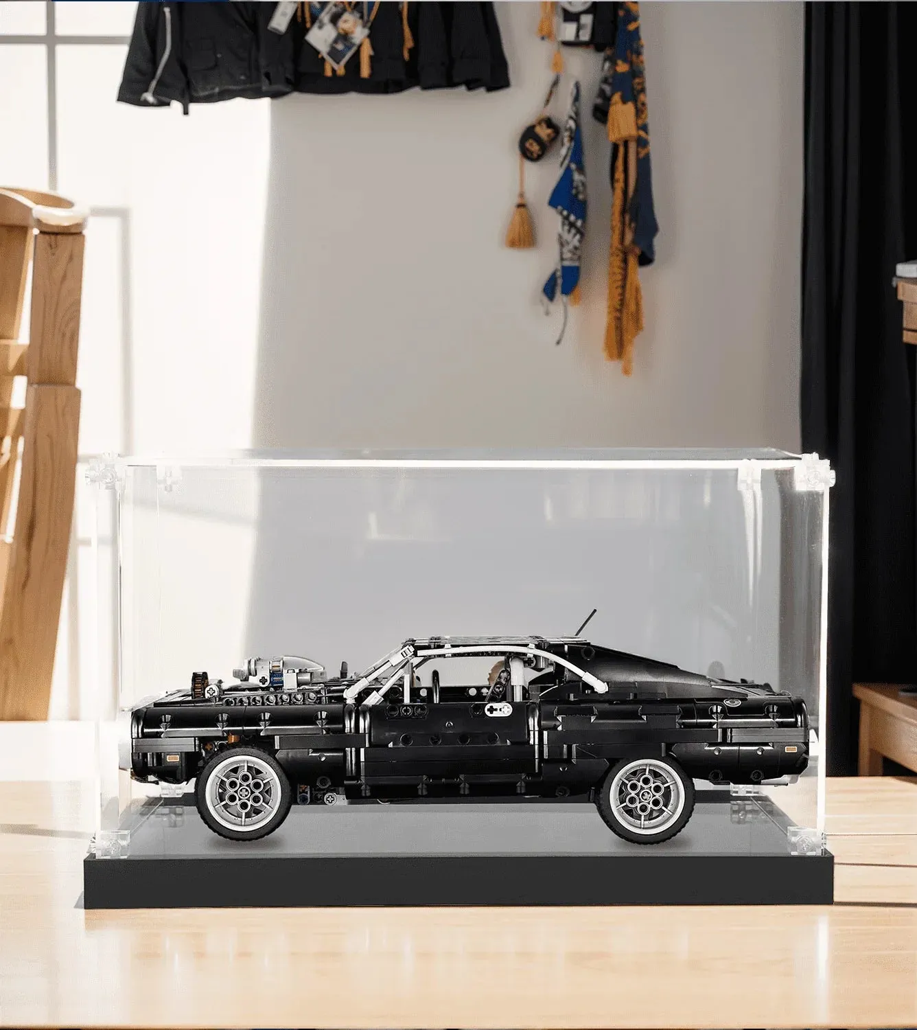 Vitrine für Lego Dodge Charger Race Car 42111 — 6