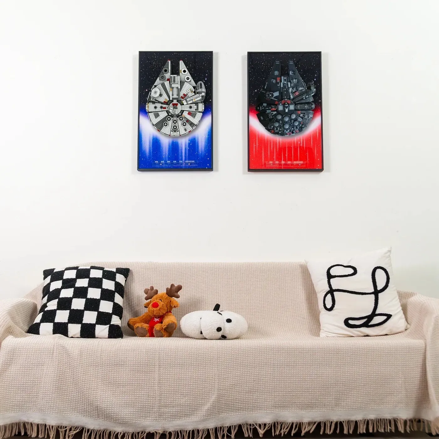 Ramka ekspozycyjna na ścianę do LEGO Star Wars The Dark Falcon 75389 — 6