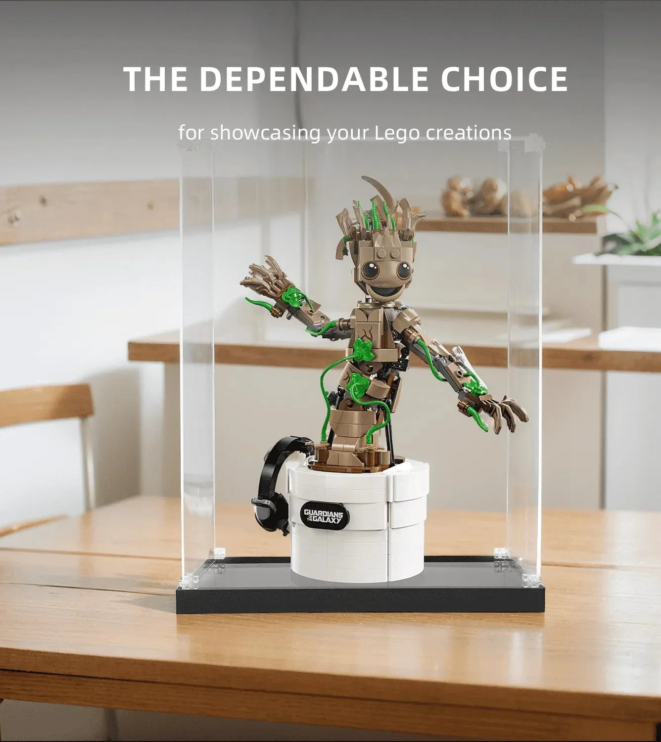 Eksponavimo dėžė LEGO Super heroes Dancing Groot 76297 — 3