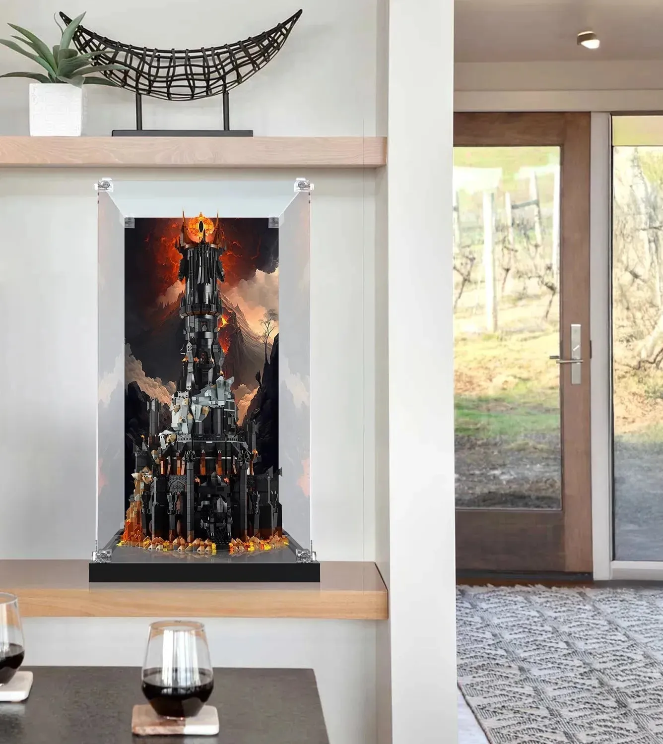 LEGO Lord of the Rings: Displaying Rivendell, Barad-dûr & The Shire