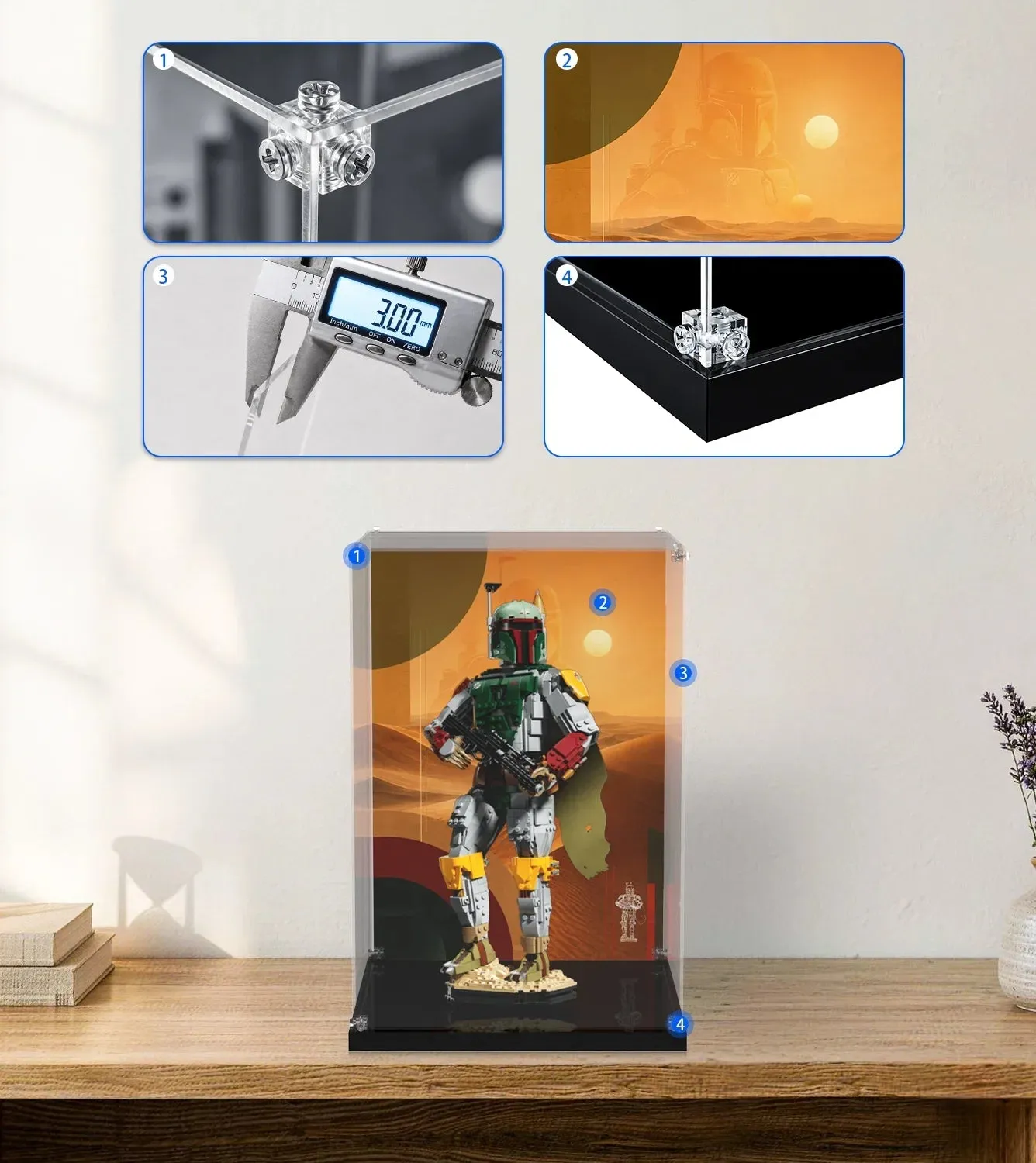 Monter för LEGO Star Wars™ Boba Fett™ 75455 — 6