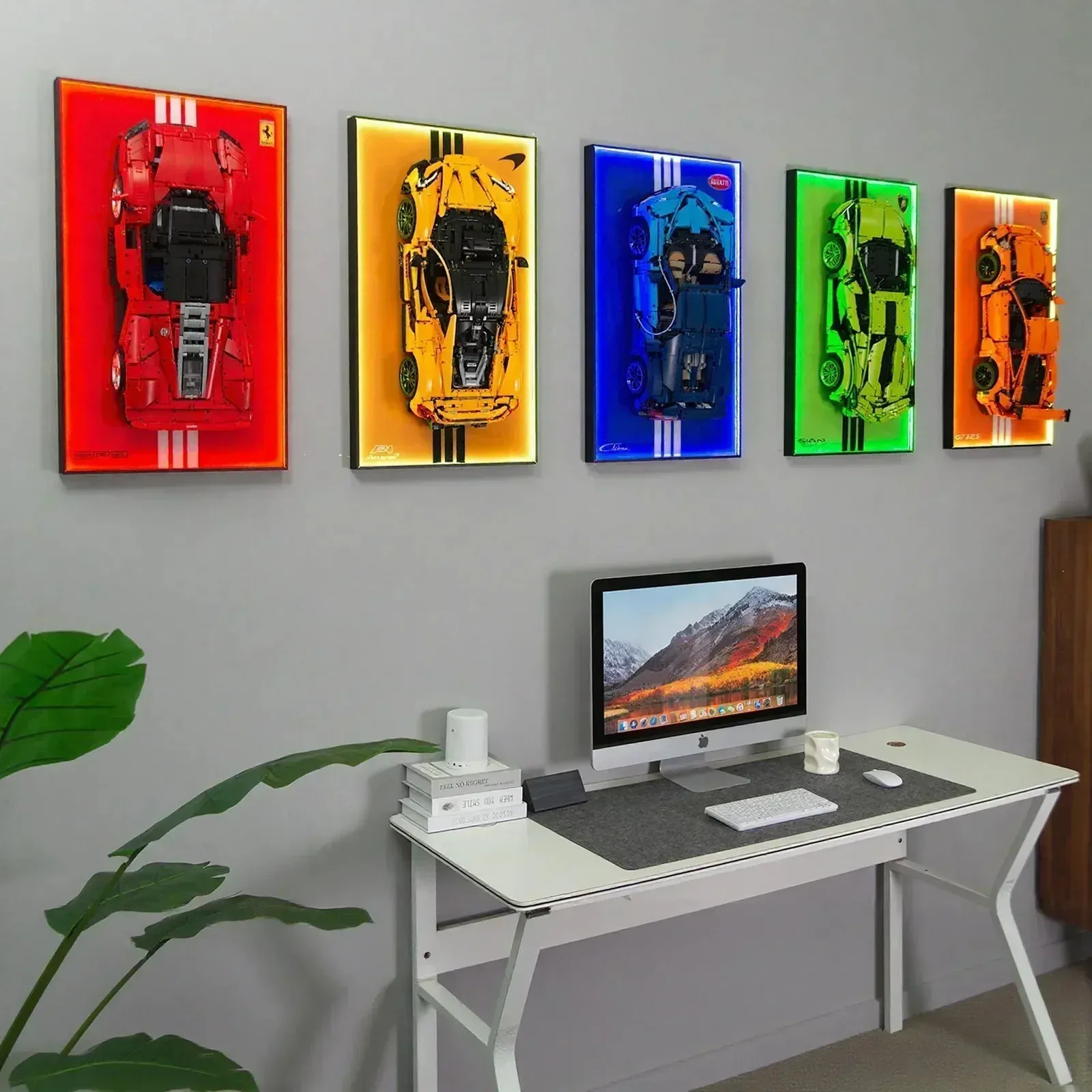 Display Wall Mount for LEGO 42115 Technic™ Lamborghini Sián FKP 37 - KABO