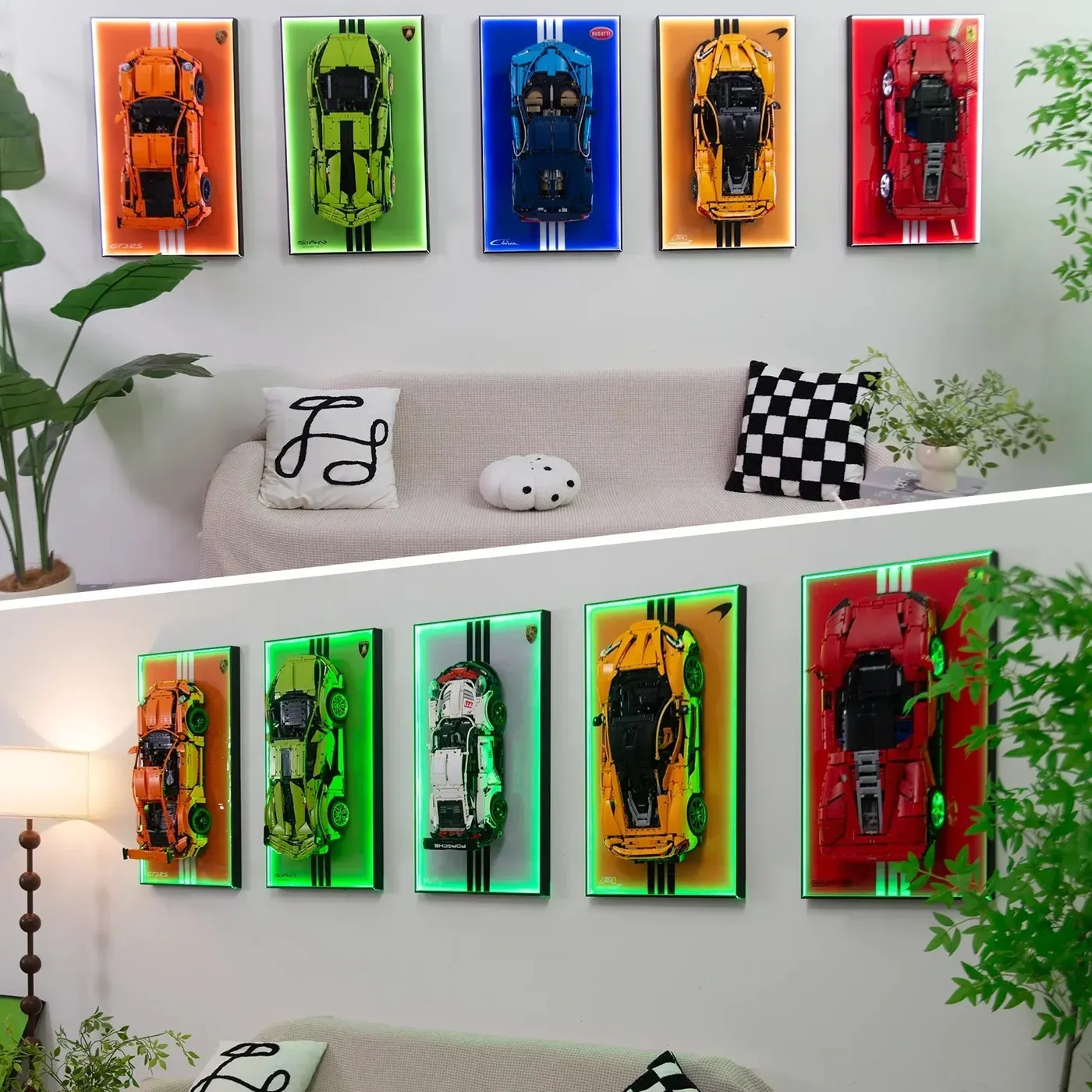 Display Wall Mount for LEGO 42115 Technic™ Lamborghini Sián FKP 37 — 9
