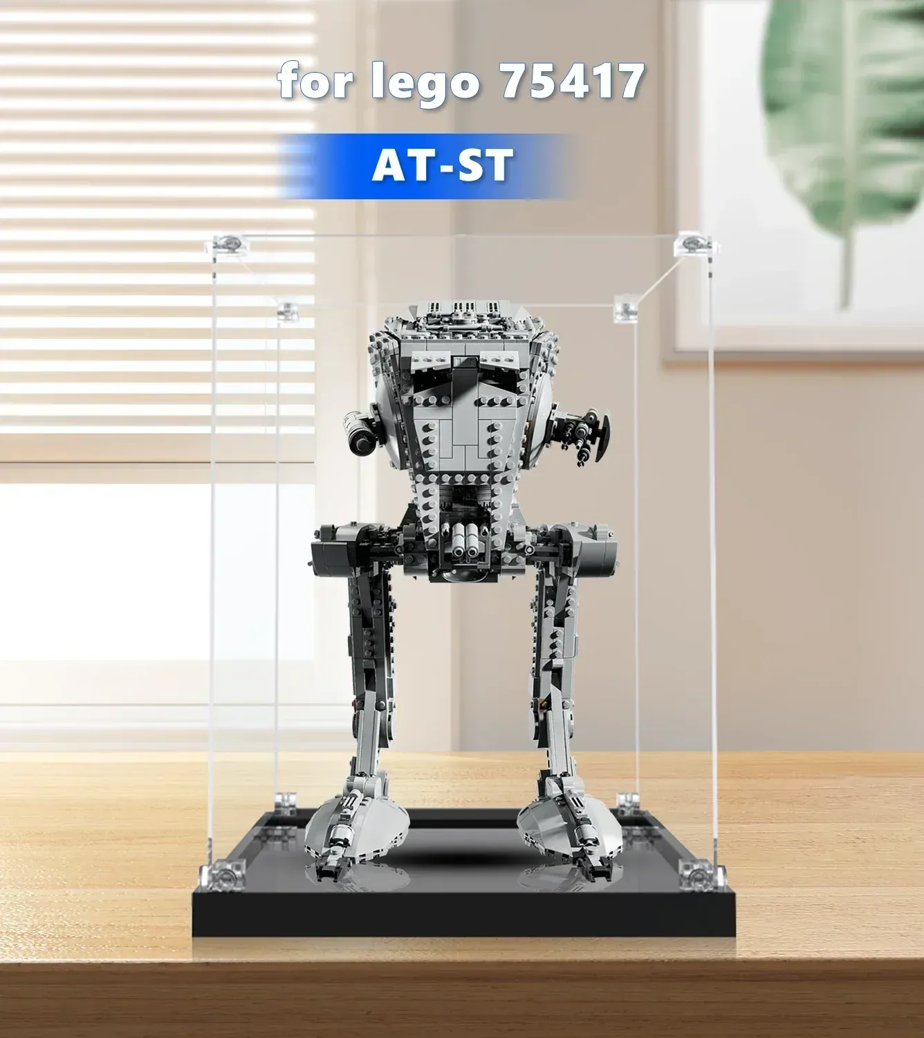 Vitrine für LEGO® Star Wars AT-ST Walker 75417 — 5