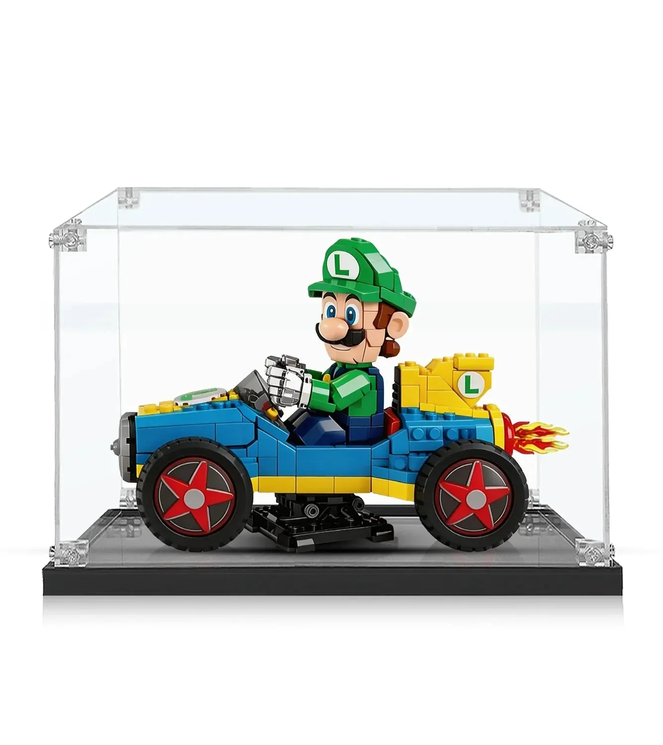 Display Case for LEGO® Super Mario™ Mario Kart™ – Luigi & Mach 8 72050 — 9