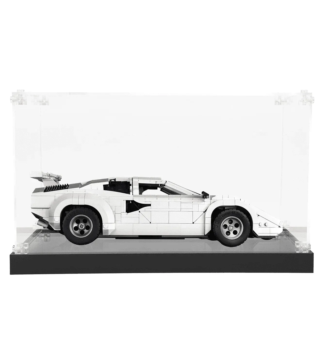 Vitrine für LEGO Lamborghini Countach 5000 Quattrovalvole 10337