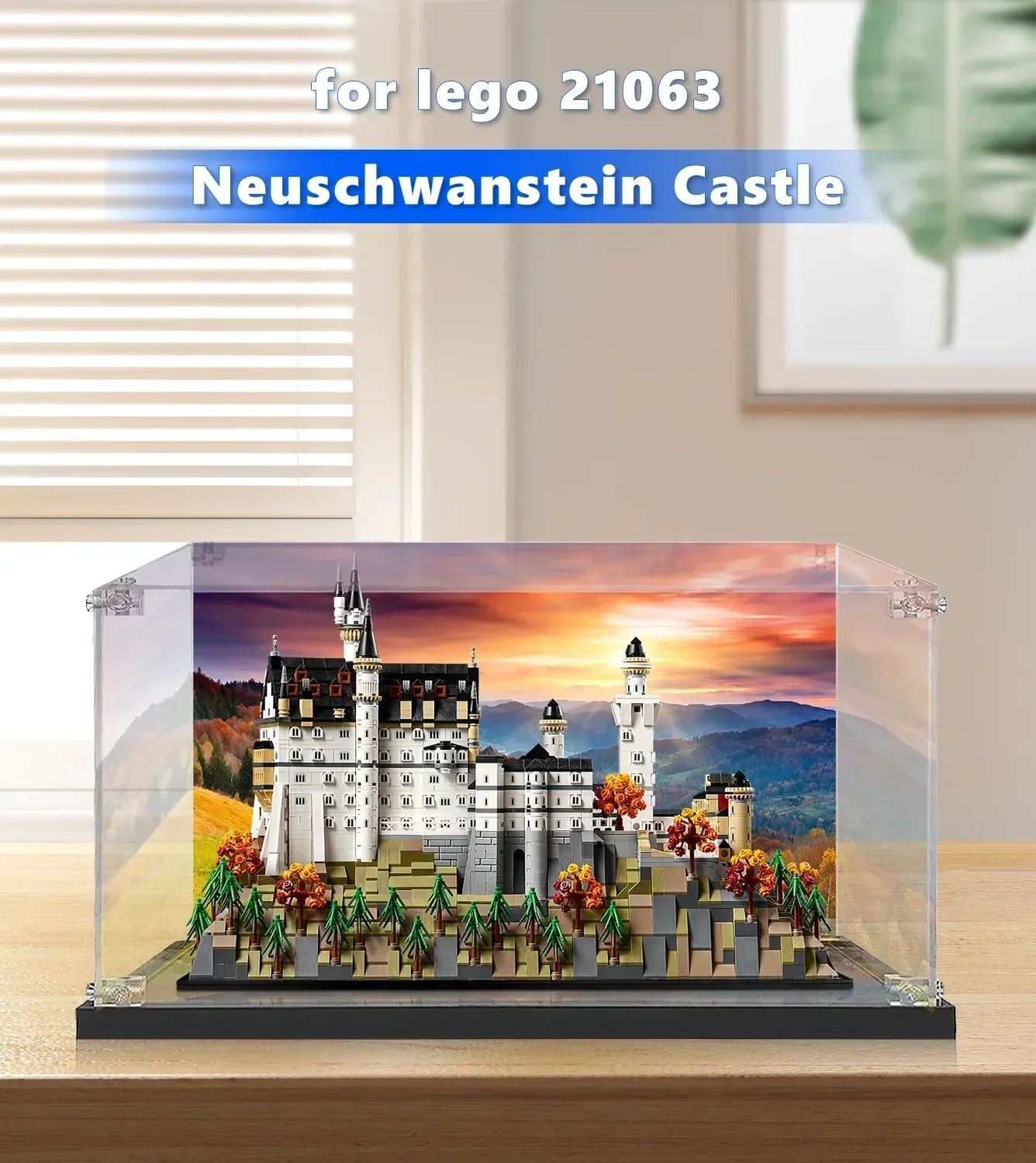 Gablota ekspozycyjna do LEGO® Architecture Neuschwanstein Castle 21063 — 9