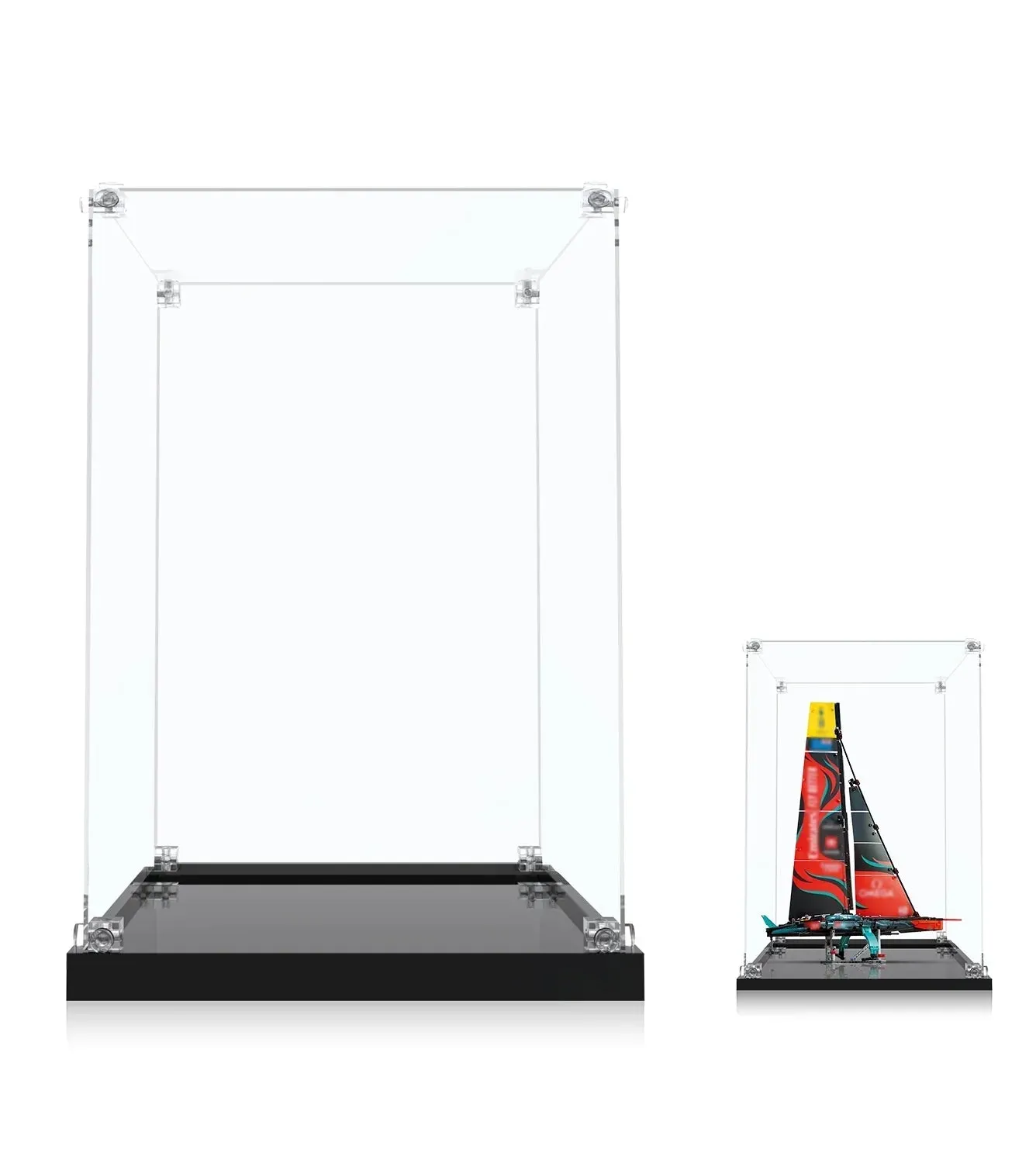 Premium Acrylic Display Case for LEGO® Technic™ Emirates Team New Zealand AC75 Yacht (42174) — 7