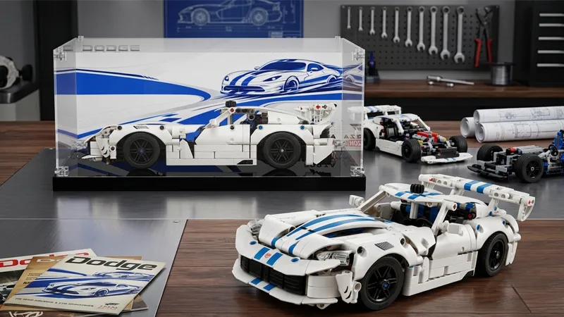 Skydda Vipern: dedikerad exklusiv monter för LEGO® Technic™ Dodge Viper GTS-R 42234