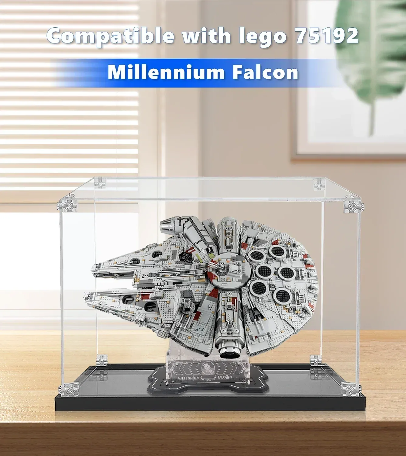 Premium-Acrylvitrine für LEGO® Star Wars™ Millennium Falcon™ (75192) — 12