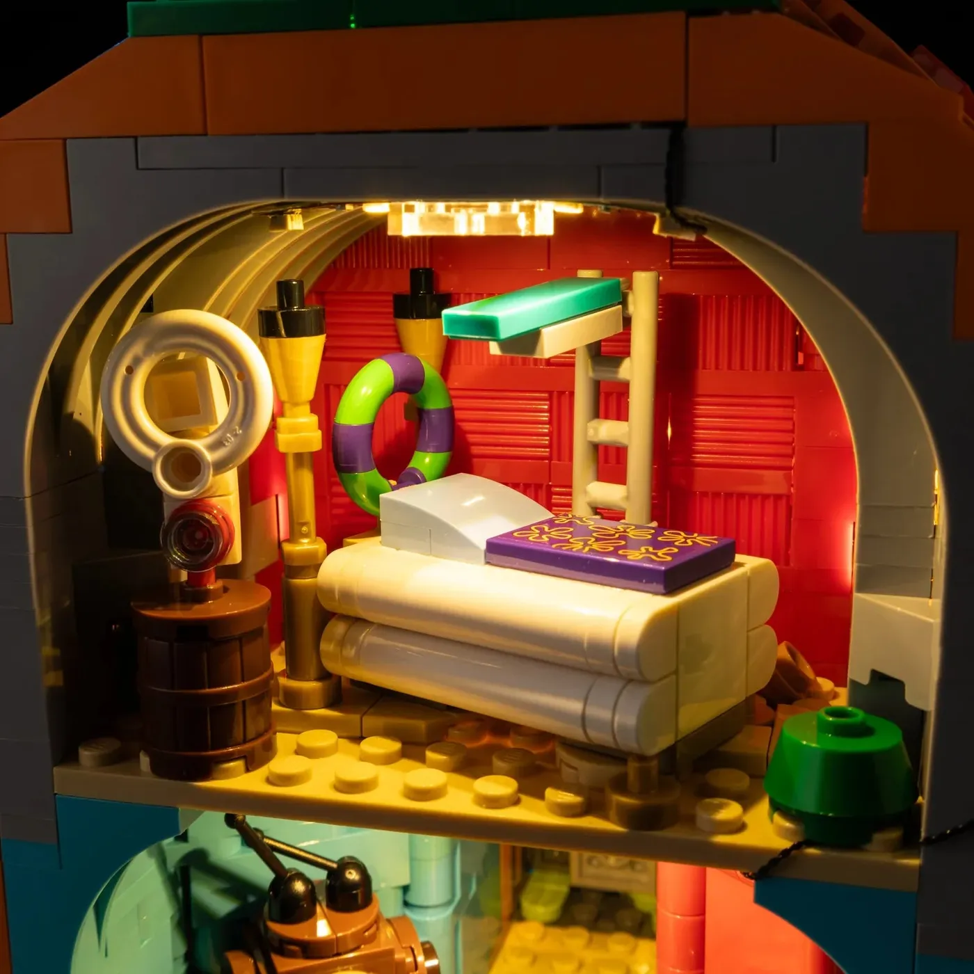 Premium apšvietimo rinkinys, suderinamas su LEGO® Icons SpongeBob SquarePants: Bikini Bottom 11386 — 27
