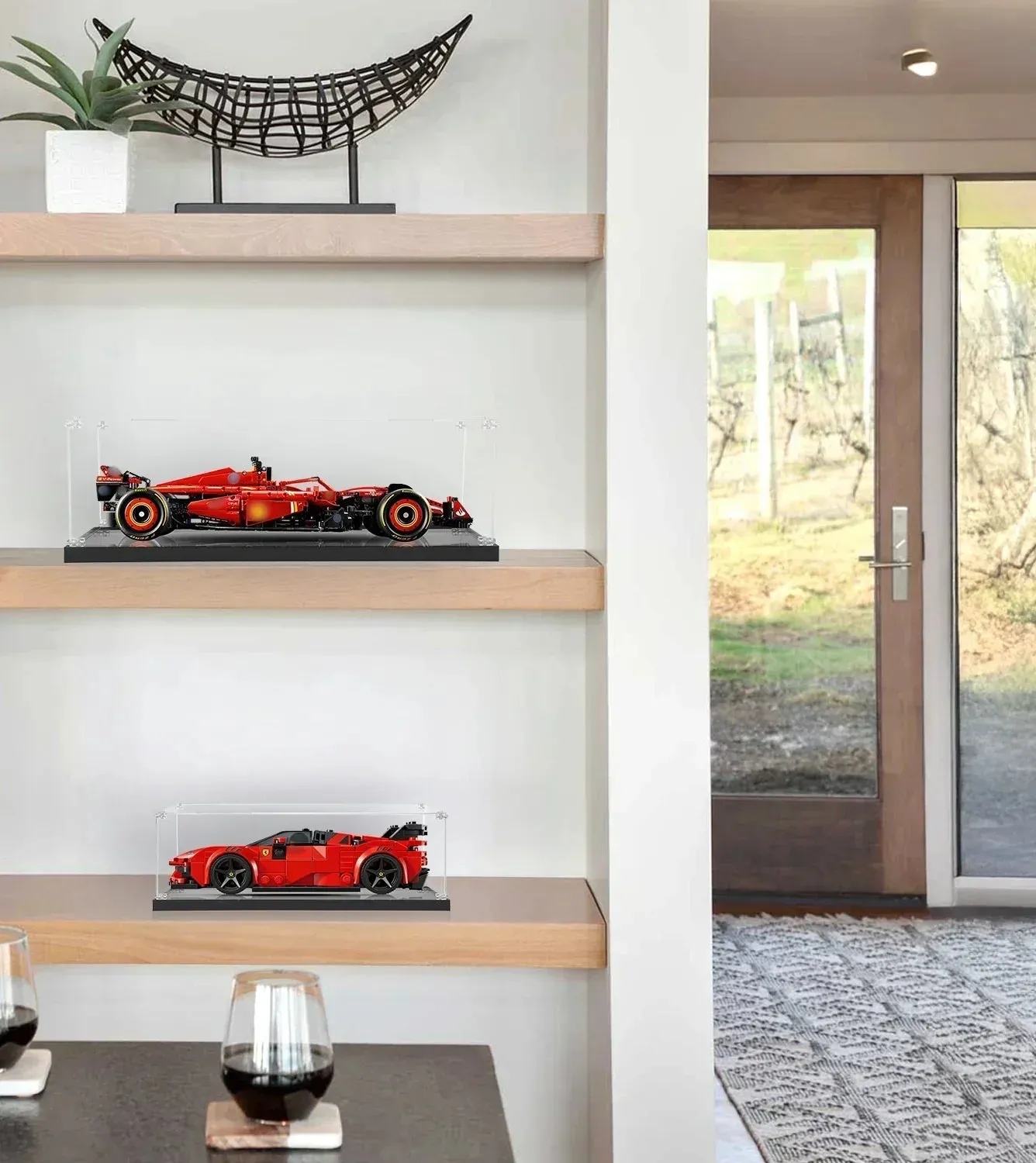 Gablota ekspozycyjna do LEGO Speed Champions Ferrari SF90 XX Stradale Sports Car 77254 — 7