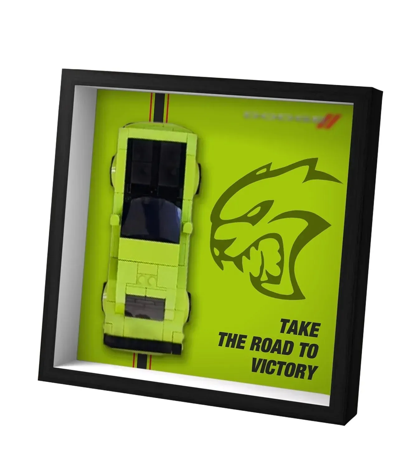 Paveikslo rėmelis LEGO® Speed Champions Dodge Challenger SRT Hellcat Sports Car 77237