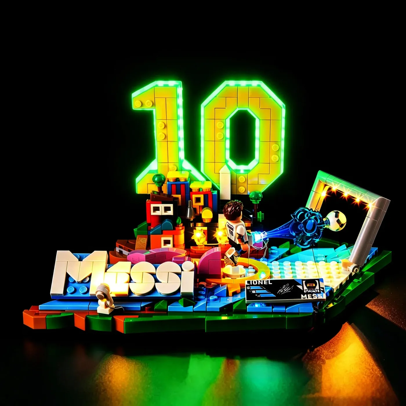 Premium Light Kit Compatible with LEGO® Editions Lionel Messi – Soccer Highlights 43011 — 7