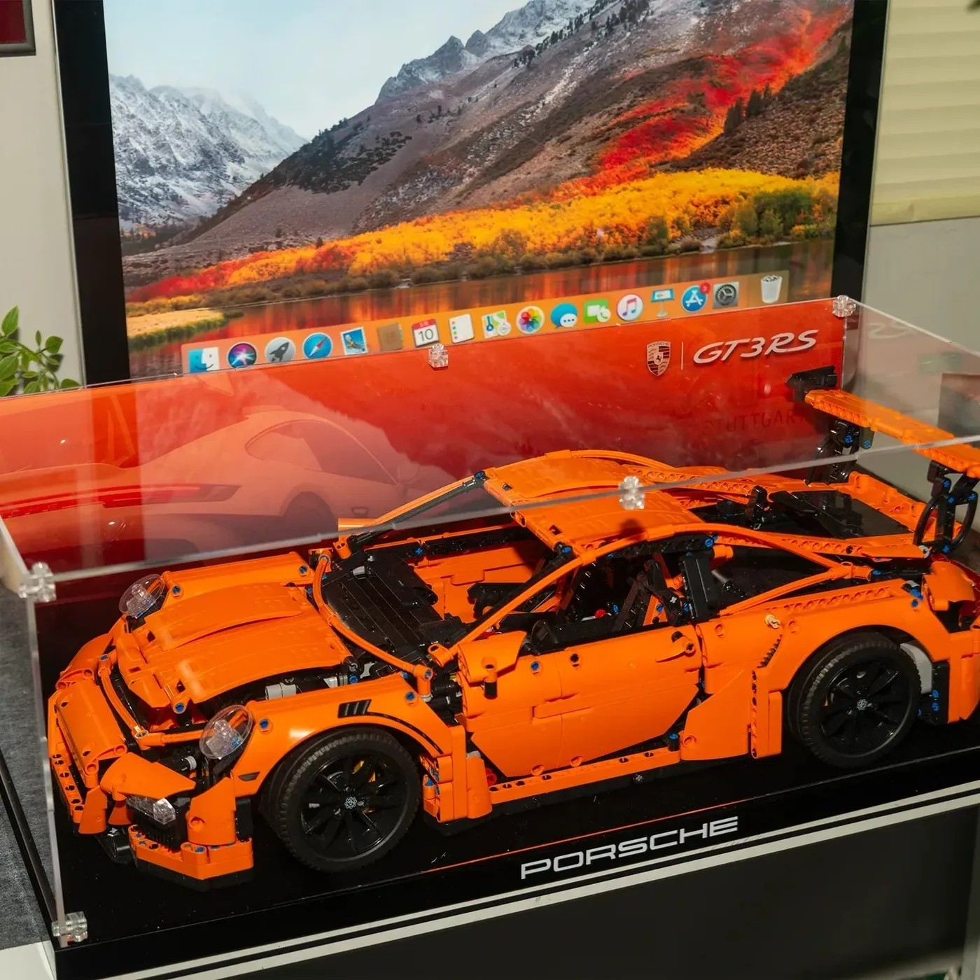 Eksponavimo dėžė LEGO lenktyniniams automobiliams (mastelis 1:8) 42172/42143/42083/42056/42115/42232 — 18