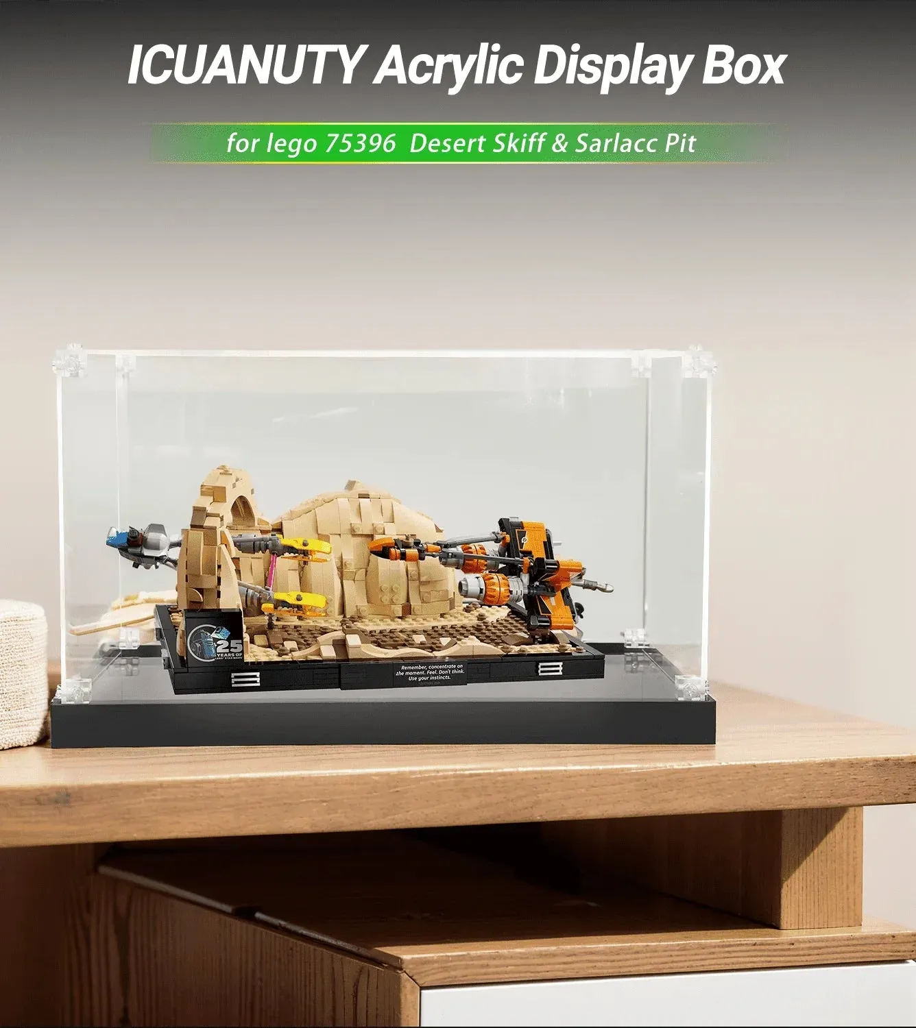 Monter för LEGO Star Wars Desert Skiff & Sarlacc Pit 75396 — 2
