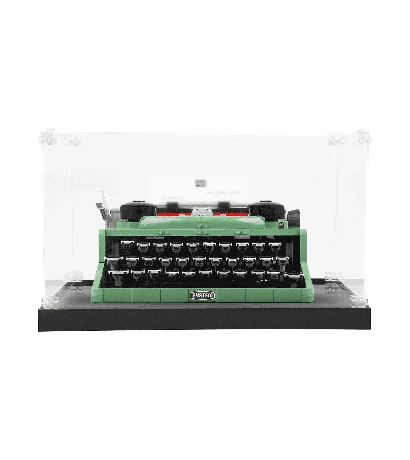 Vitrine für LEGO Ideas Typewriter 21327