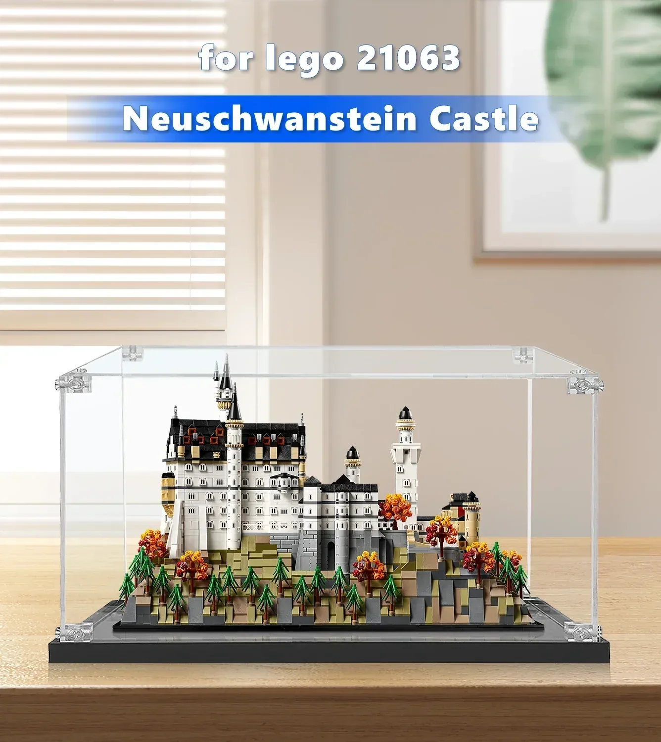 Gablota ekspozycyjna do LEGO® Architecture Neuschwanstein Castle 21063 — 4