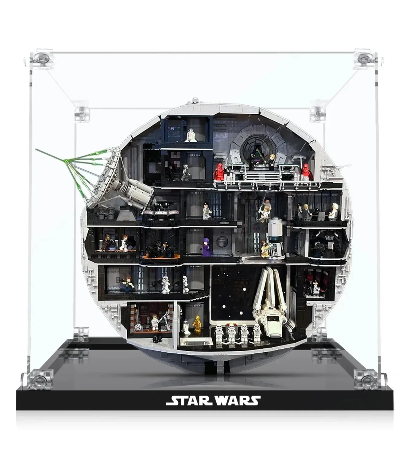 Premium-Acrylvitrine für LEGO® Star Wars™ Death Star™ 75419 — 5