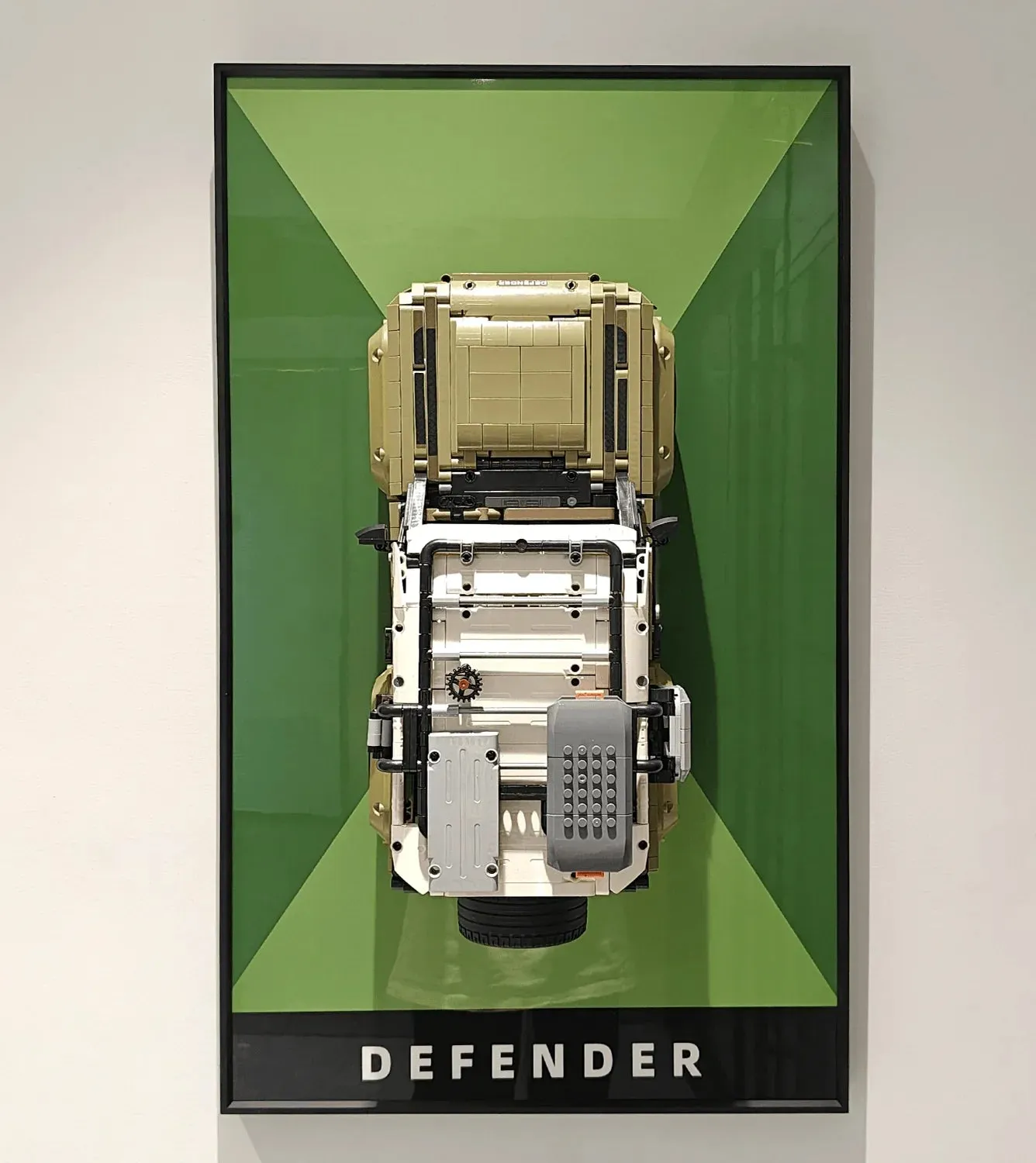 Wand-Displaytafel für LEGO 42110 Technic™ Land Rover Defender