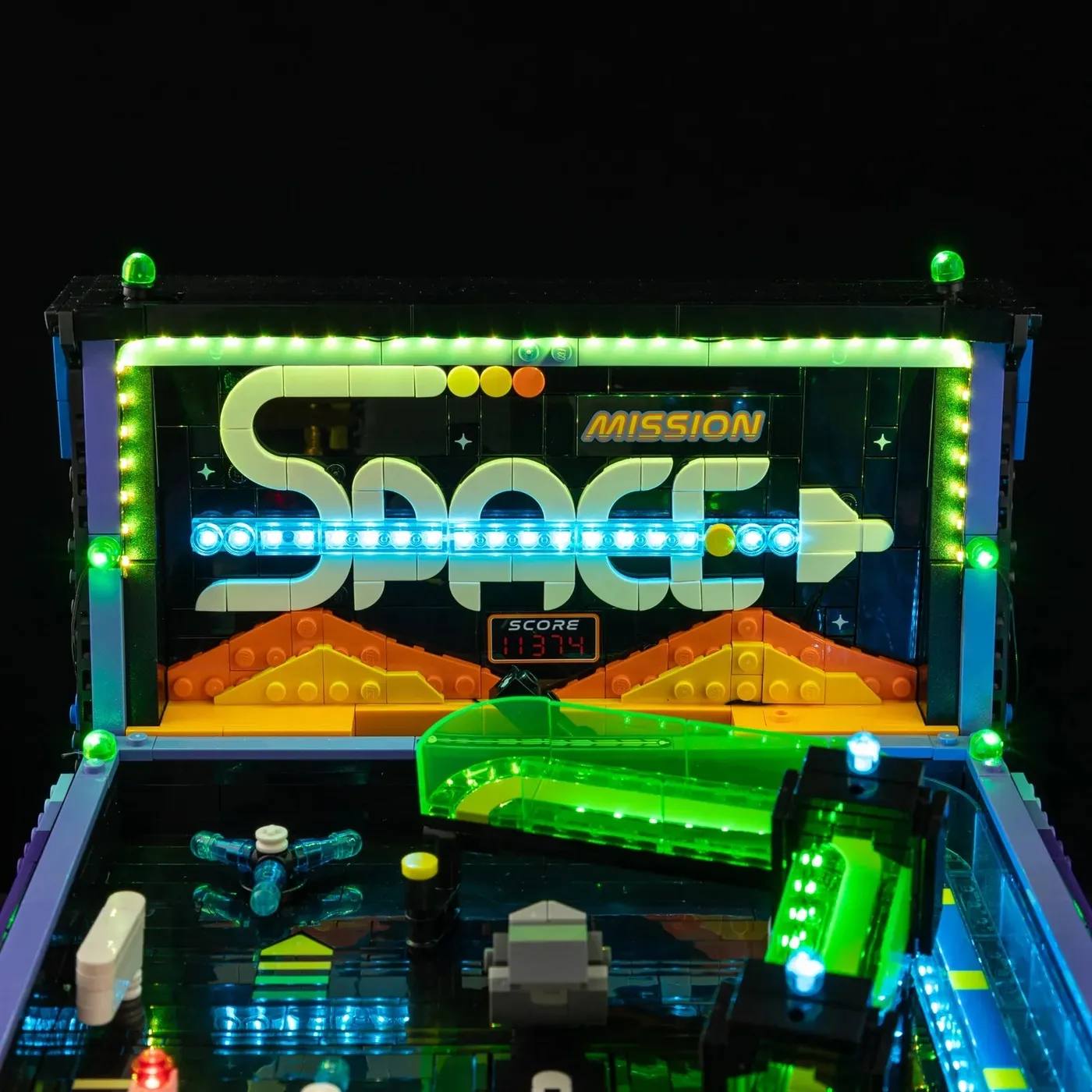 Premium-Beleuchtungsset kompatibel mit LEGO® Icons Arcade Pinball Machine 11374 — 31