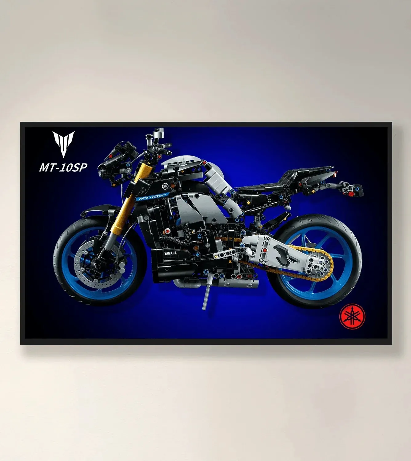 Sieninis eksponavimo rėmas Lego Yamaha MT-10 SP 42159 — 2