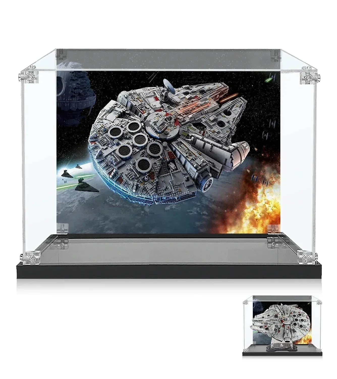 Premium-Acrylvitrine für LEGO® Star Wars™ Millennium Falcon™ (75192) — 2