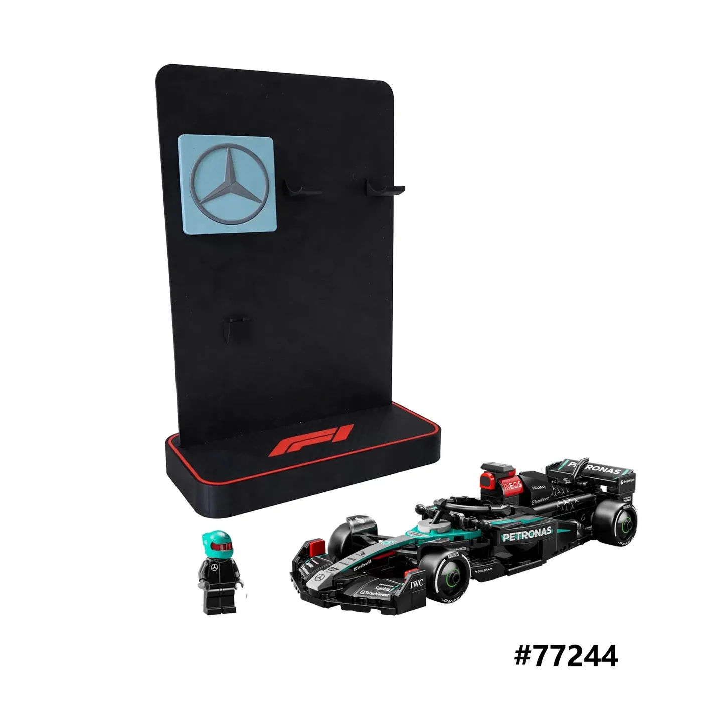 F1 Vertical Display Stand for Lego Speed Champions — 3