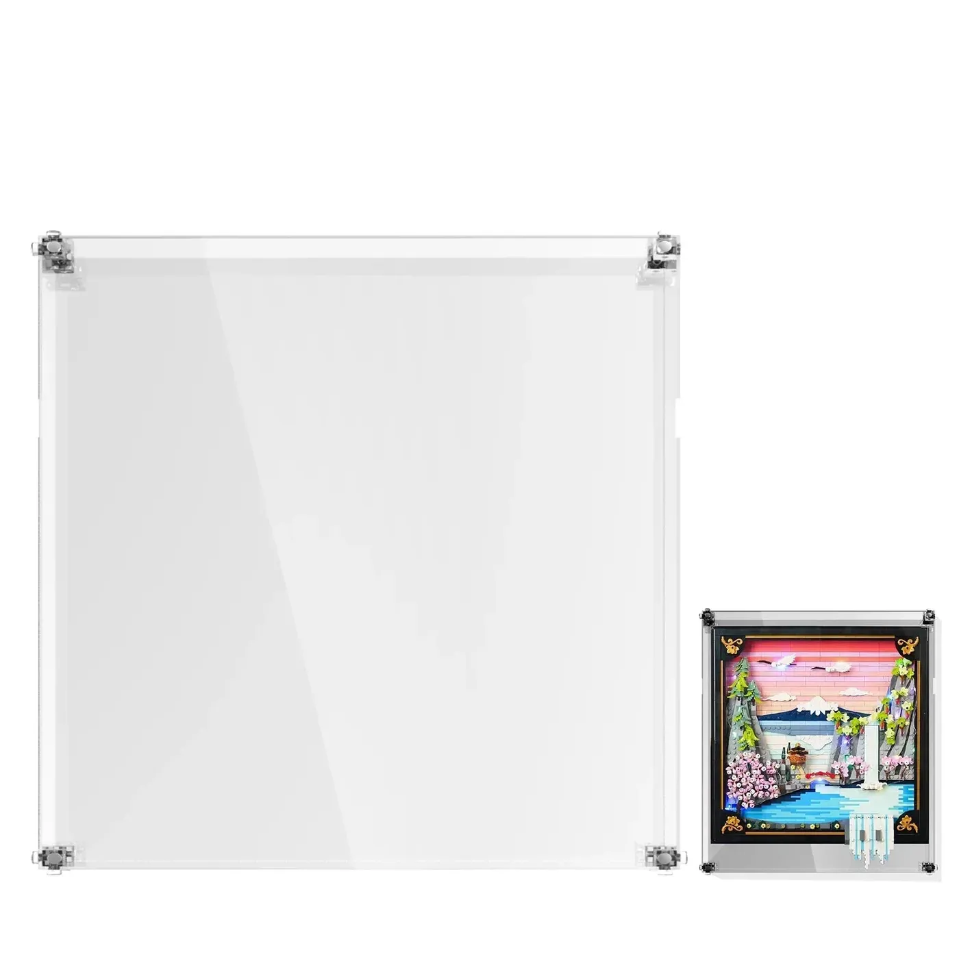 Eksponavimo dėžė, suderinama su LEGO® Art Japanese Cherry Blossom Landscape 31218 — 2