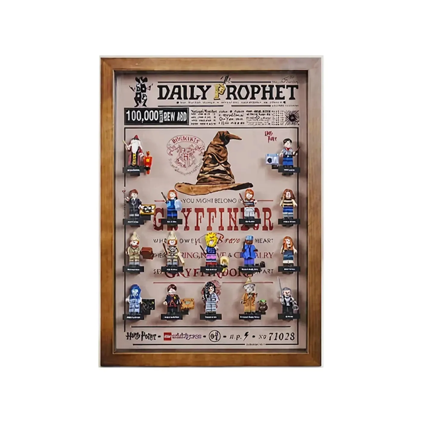 Bilderrahmen-Display für LEGO® Minifiguren 71022 71028 71030 71050 71047 — 19