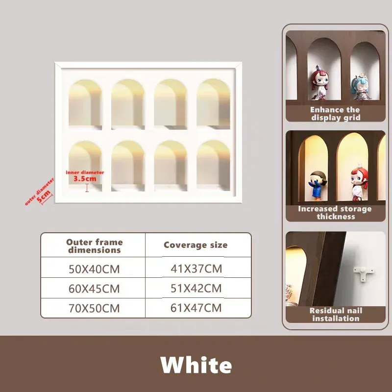 Wand-Vitrine zur Aufbewahrung und Dekoration — 3