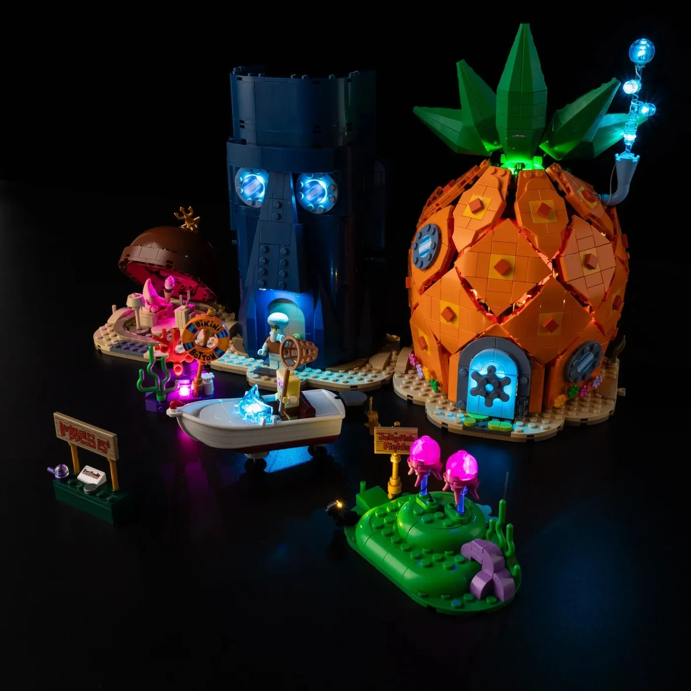 Premium apšvietimo rinkinys, suderinamas su LEGO® Icons SpongeBob SquarePants: Bikini Bottom 11386 — 7