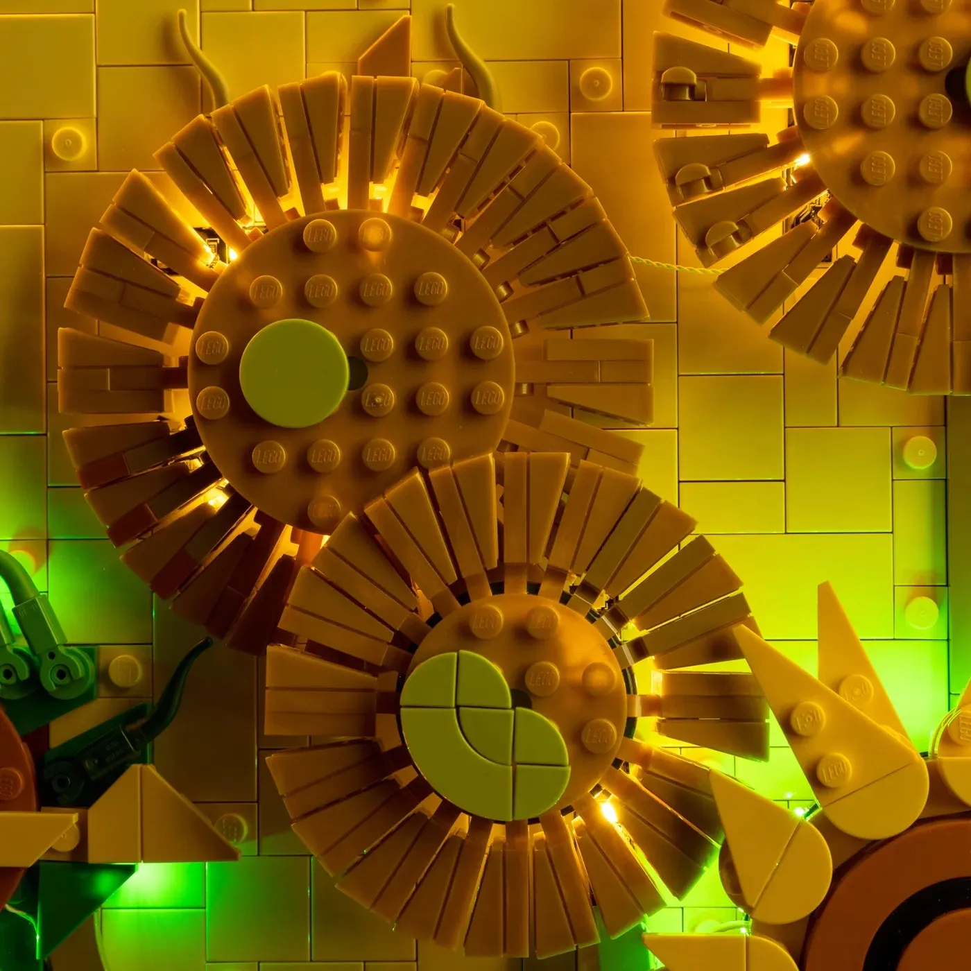 Apšvietimo rinkinys Lego Art Vincent van Gogh – Sunflowers 31215 — 12