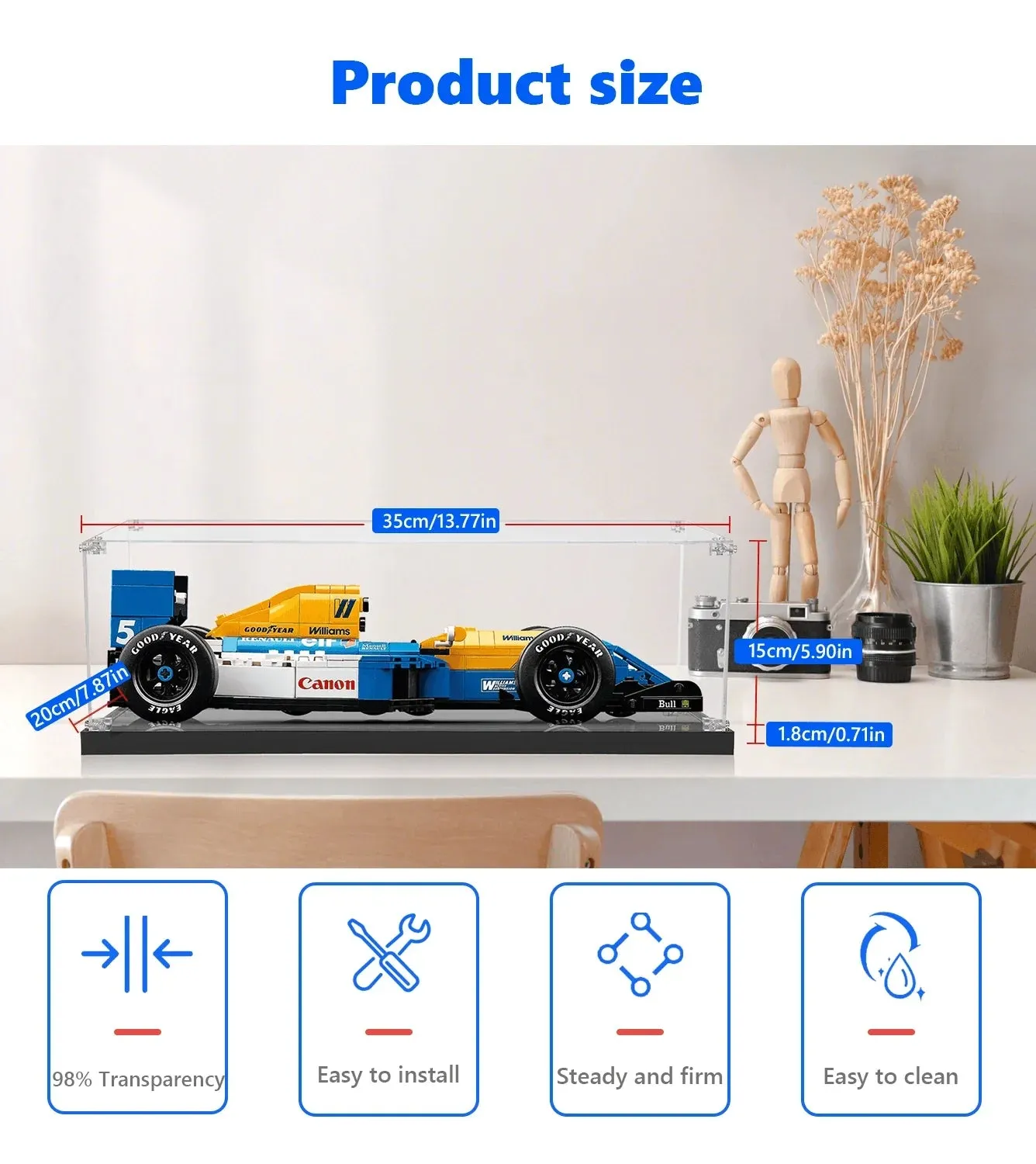 Eksponavimo dėžė LEGO Williams Racing FW14B (mastelis 1:16) 10353 — 5