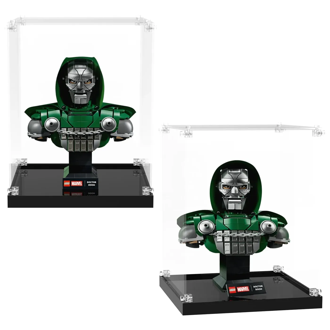 Acryl-Vitrine für LEGO Marvel Doctor Doom Bust 76345 — 15
