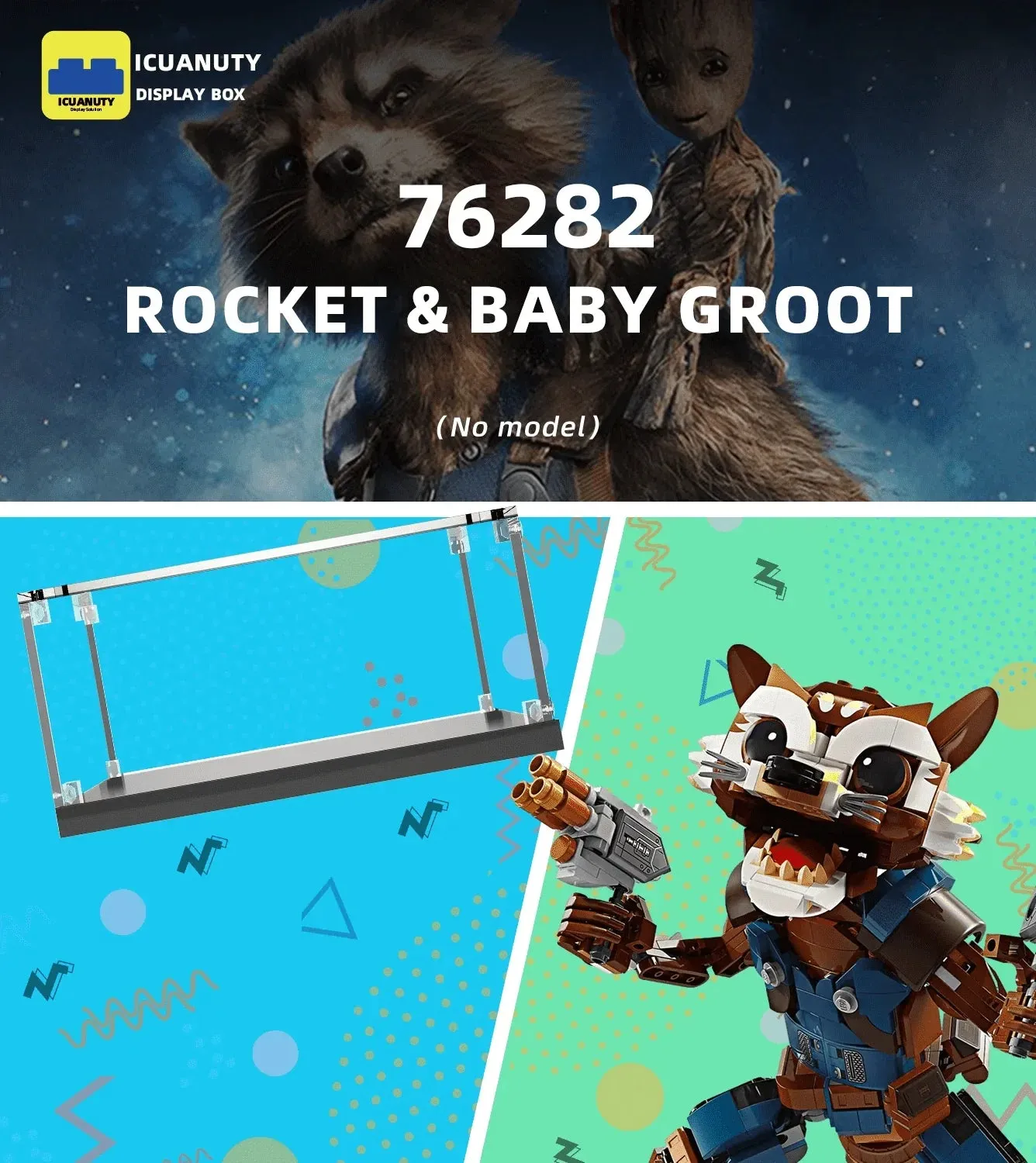 Montrar för LEGO Rocket & Baby Groot 76282 — 4