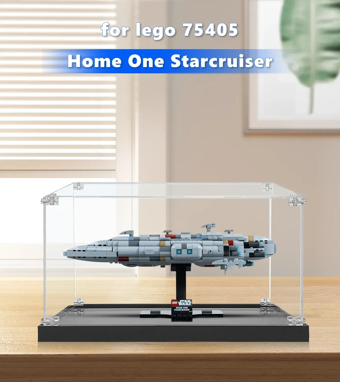 Vitrine für LEGO Star Wars™ Home One Starcruiser 75405 — 2