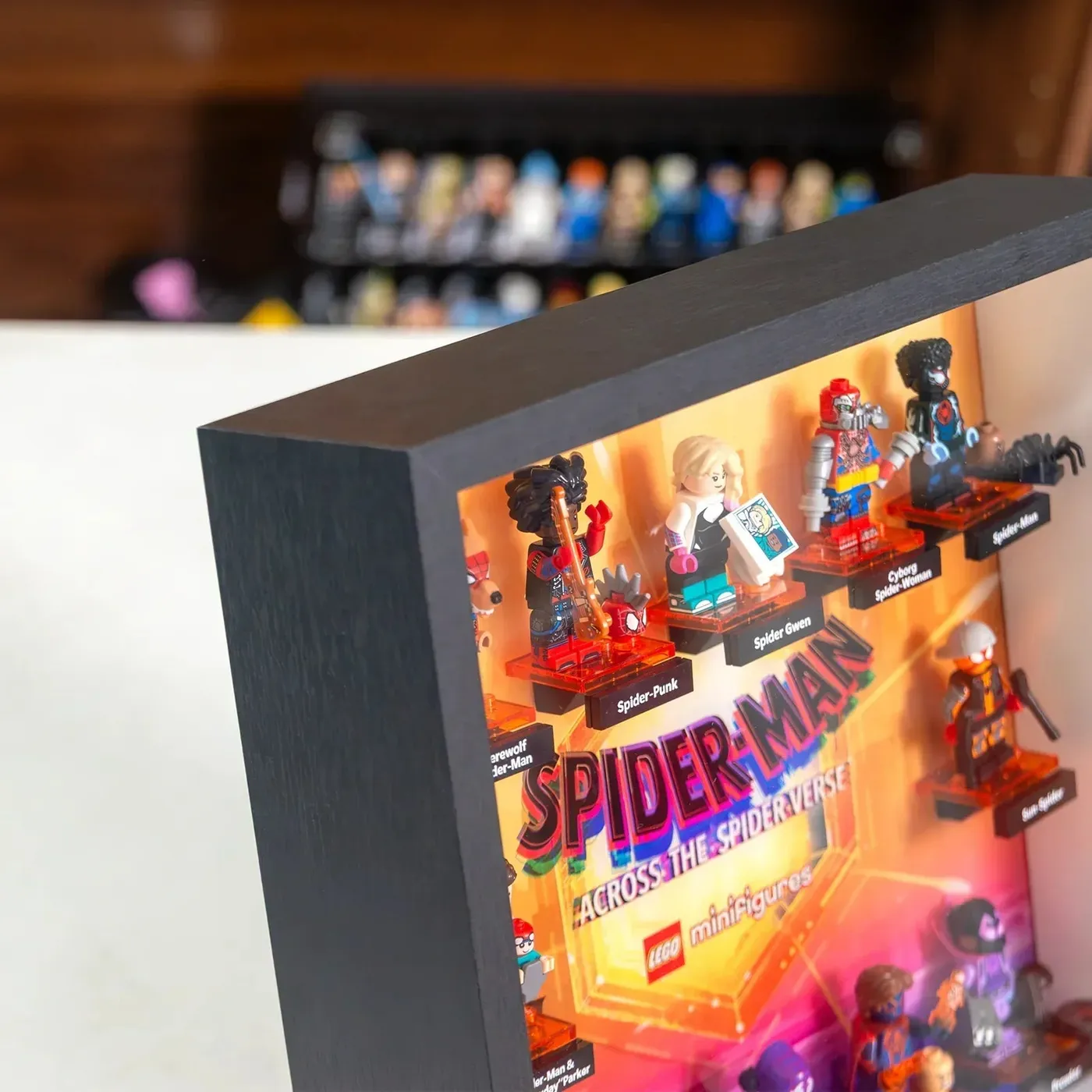 Displayrahmen LEGO Marvel Spider-Man Across the Spider-Verse 71050 — 2