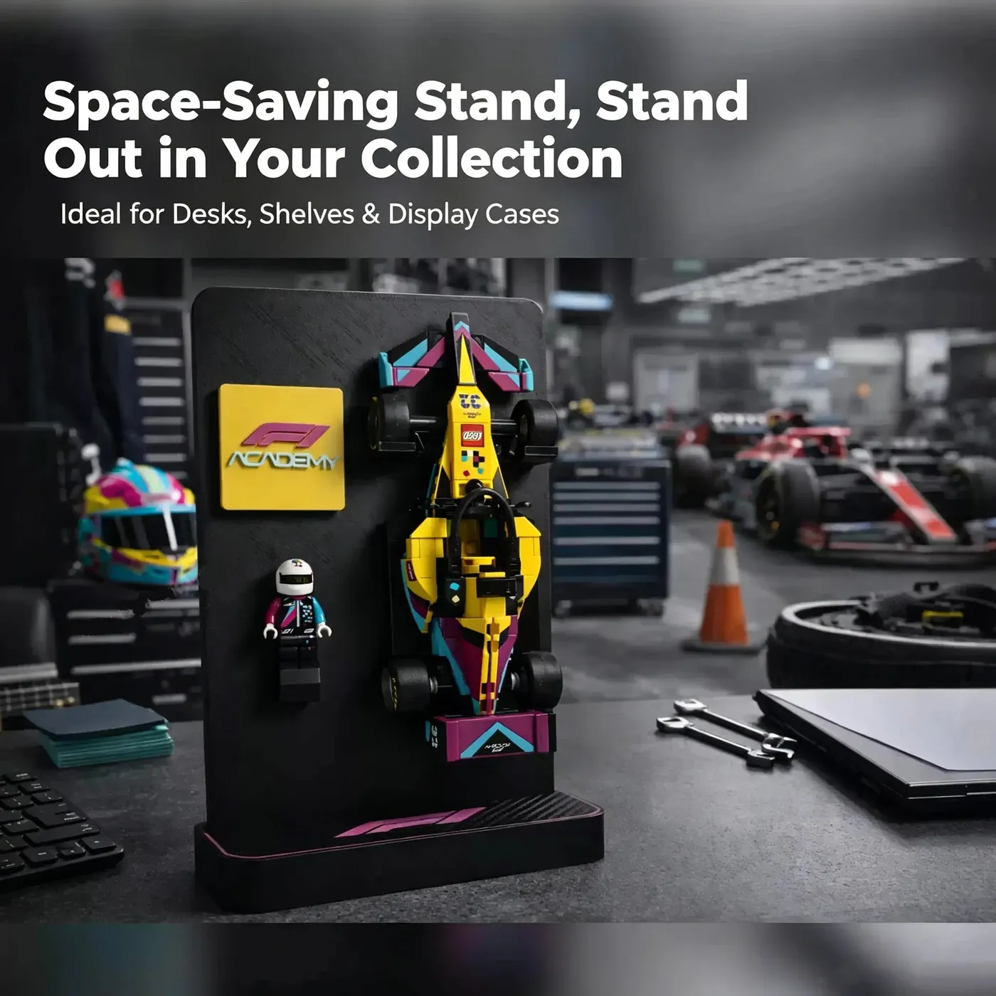 F1 Vertical Display Stand for Lego Speed Champions — 16