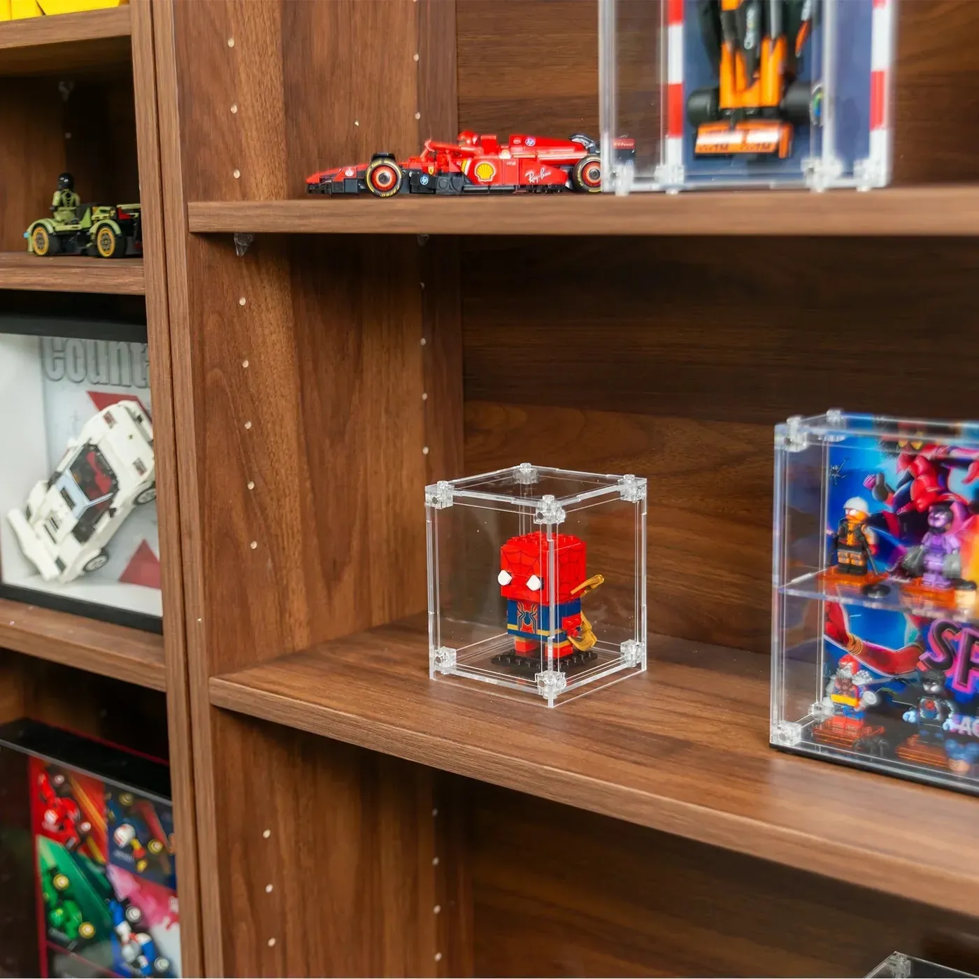 Display case For LEGO BrickHeadz - Square Headz — 6