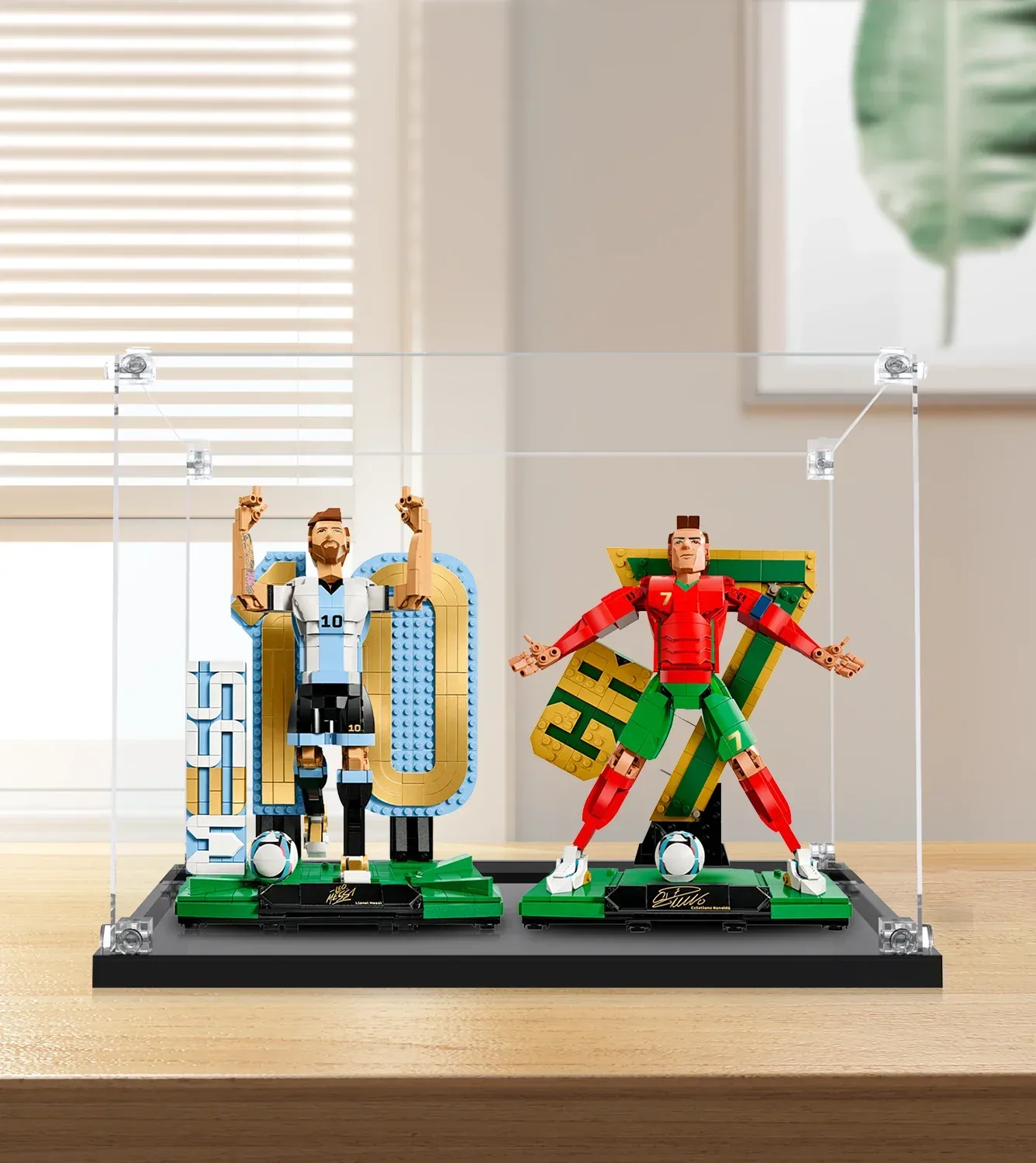 Monter för LEGO® Soccer Legends 43015 Lionel Messi & 43016 Cristiano Ronaldo — 6