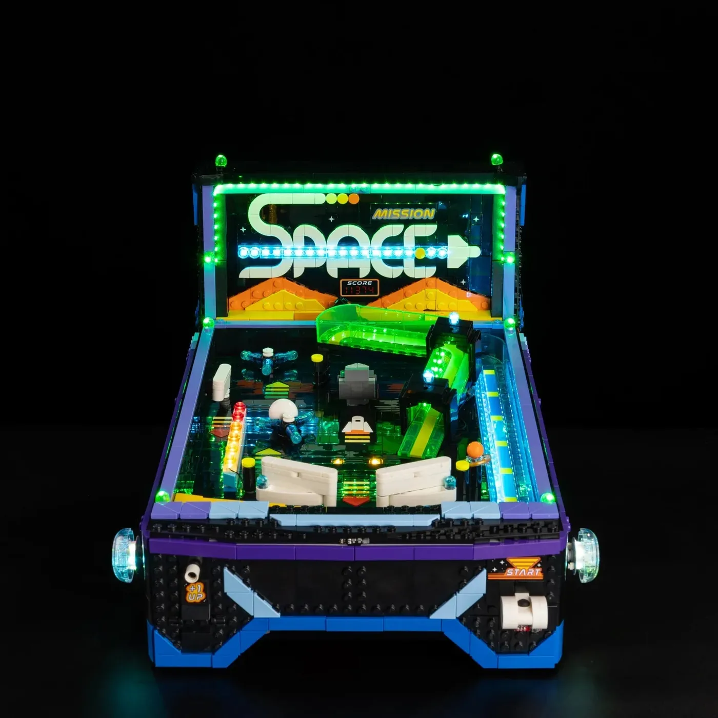 Premium-Beleuchtungsset kompatibel mit LEGO® Icons Arcade Pinball Machine 11374 — 14