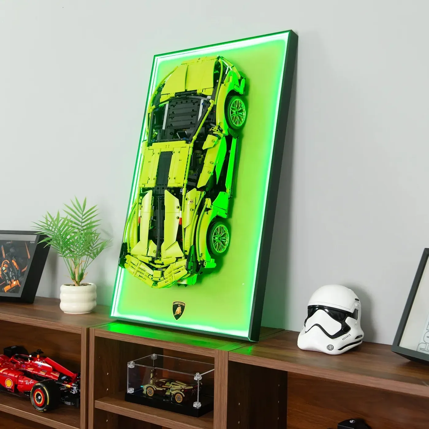 Display Wall Mount for LEGO 42115 Technic™ Lamborghini Sián FKP 37 — 2