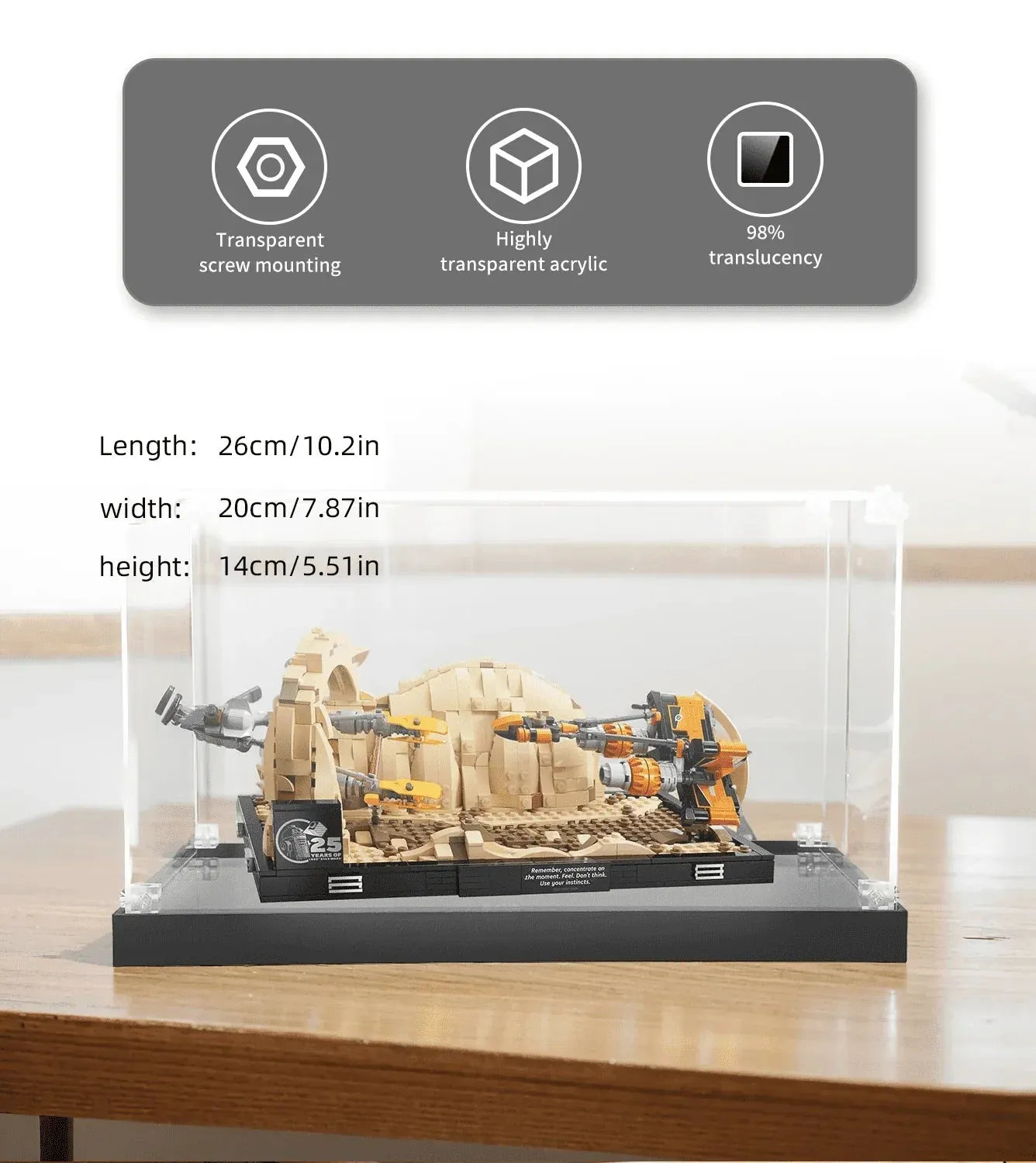 Monter för LEGO Star Wars Desert Skiff & Sarlacc Pit 75396 — 6