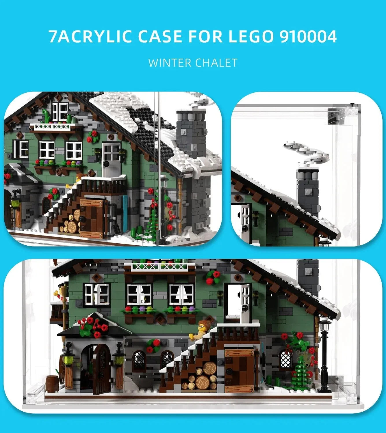 Eksponavimo dėžė Lego BrickLink Winter Chalet 910004 — 4