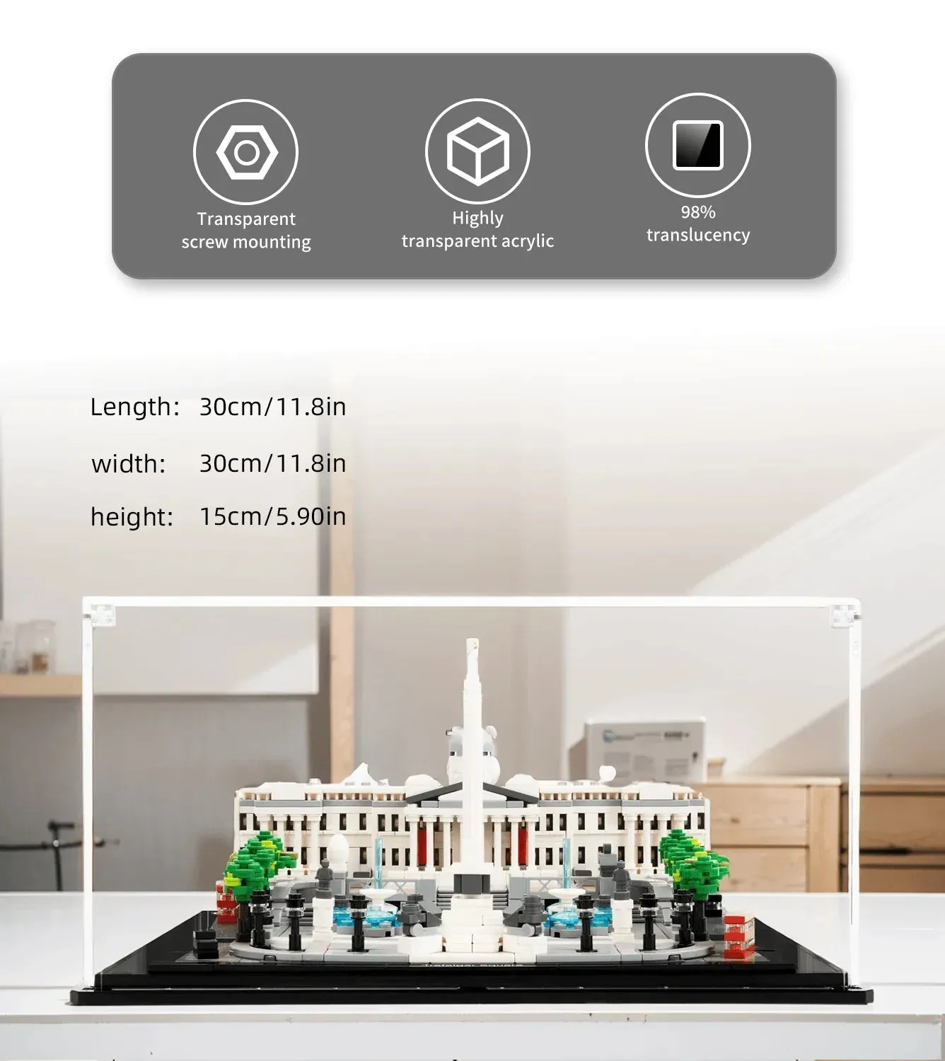 Montrar för Lego Architecture Trafalgar Square 21045 — 4