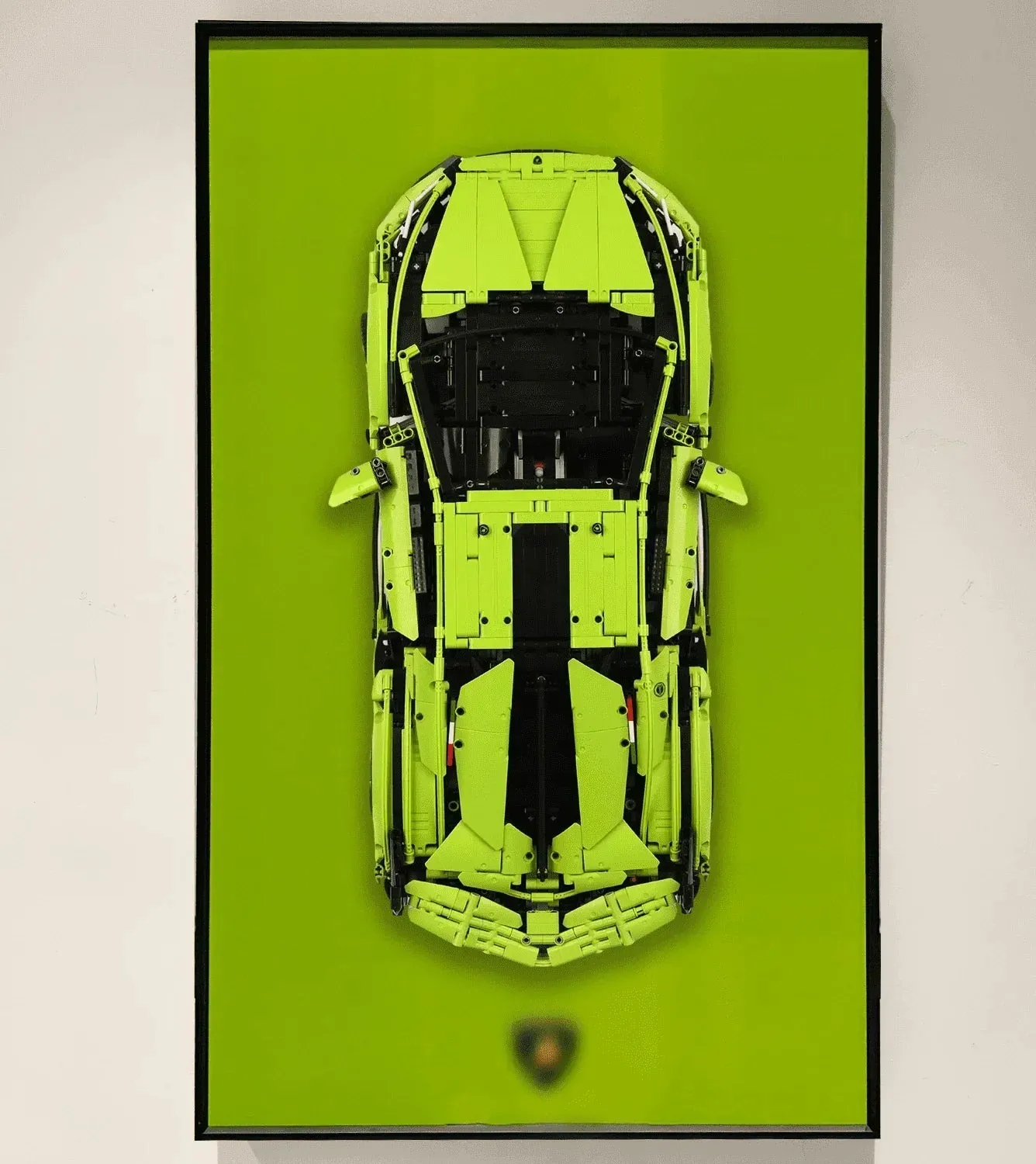 Display Wall Mount for LEGO 42115 Technic™ Lamborghini Sián FKP 37 — 7