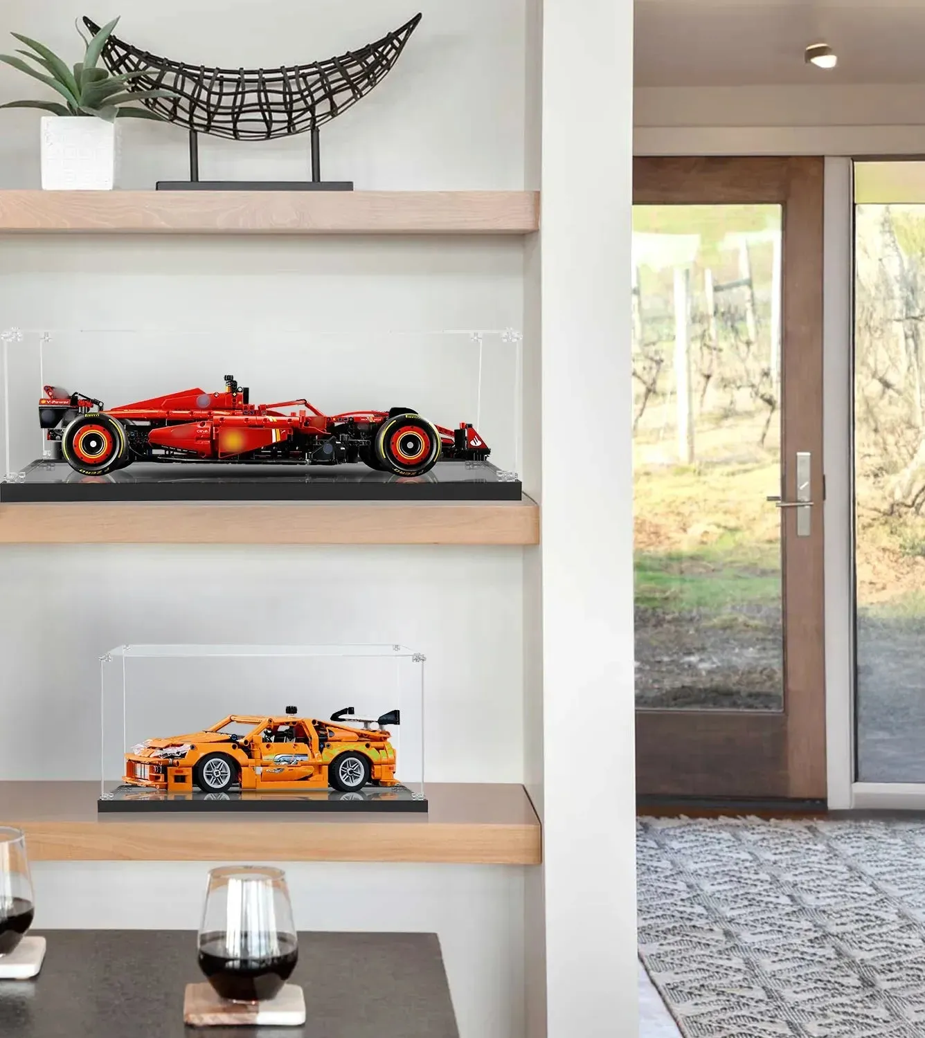 Display case for LEGO Technic™ Fast and Furious Toyota Supra MK4 42204 — 6