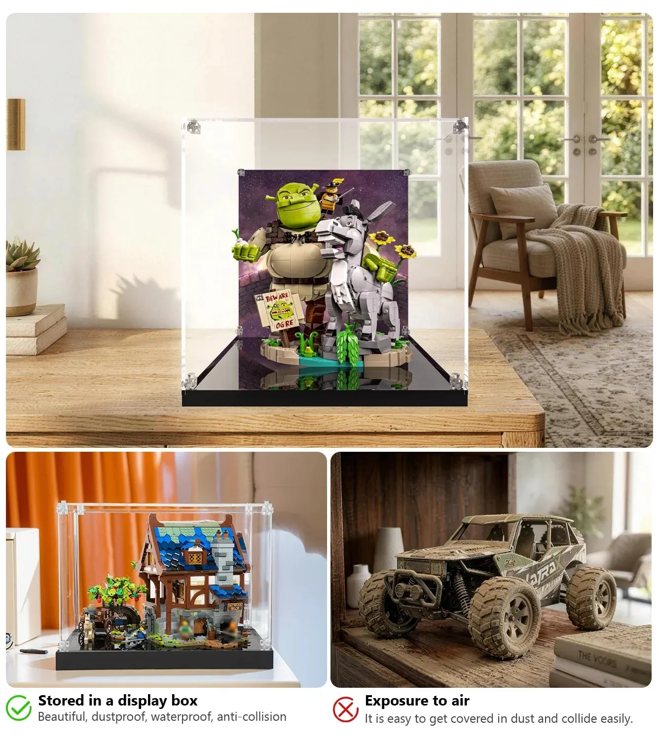 Eksponavimo dėžė LEGO Shrek, Donkey & Puss in Boots 72423 — 5