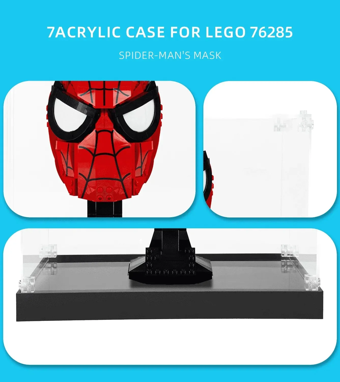 Gablota ekspozycyjna do Lego Marvel Spider-Man's Mask 76285 — 4